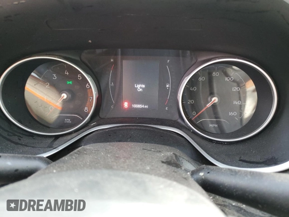 2019 Jeep Compass Latitude with VIN 3C4NJCBB7KT762945, listed as a Copart auction lot 55917165 with 100,854 mi miles and Salvage title. Bid and sale history available at DreamBid. Image 9.