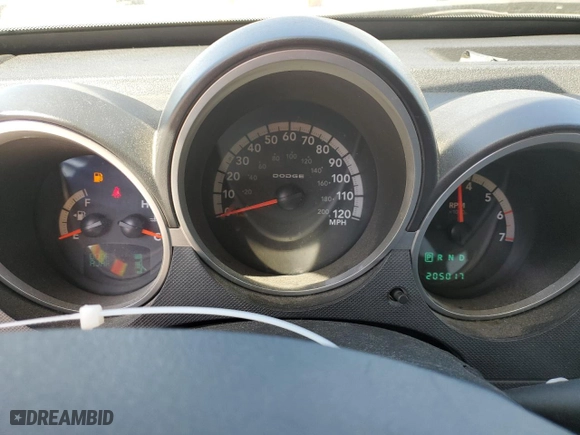 2007 Dodge Nitro R/T with VIN 1D8GT58667W619481, listed as a Copart auction lot 52416025 with 205,017 mi miles and Clean Title. Bid and sale history available at carsss.com. Image 9.