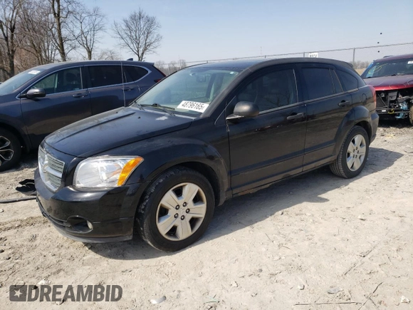 2007 Dodge Caliber SXT with VIN 1B3HB48C47D314273, listed as a Copart auction lot 48796165 with 173,044 mi miles and Clean Title. Bid and sale history available at carsss.com. Image 1.