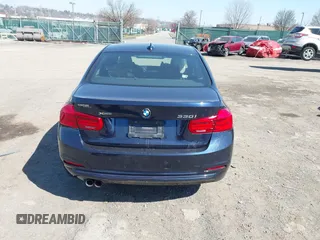 2017 BMW 3 Series 330i xDrive with VIN WBA8D9G37HNU65303, listed as a IAAI auction lot 41813598 with 43,072 mi miles. Bid and sale history available at carsss.com. Image 17.