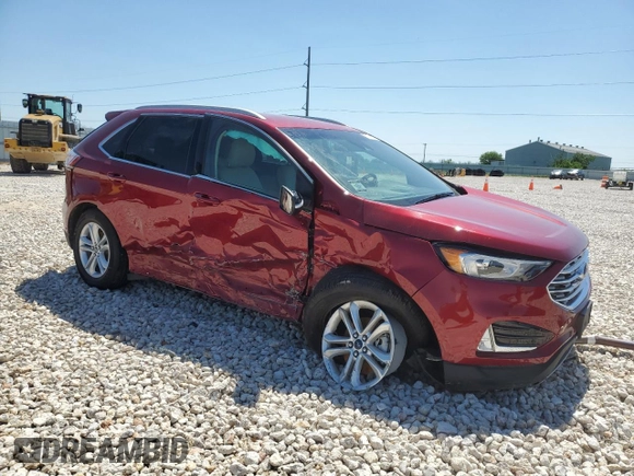 2019 Ford Edge SEL z VIN 2FMPK3J9XKBC35655, wystawiony jako Copart lot #52119085 z przebiegiem 22 395 mil mil oraz Szkoda całkowita • Salvage title. Historia ofert i sprzedaży dostępna na DreamBid. Obrazek 4.