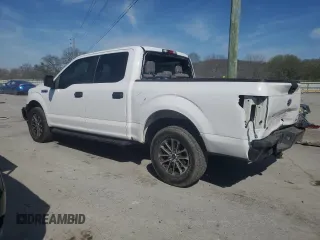 2020 Ford F-150 with VIN 1FTEW1P46LKE44396, listed as a Copart auction lot 50380815 with 65,438 mi miles and Salvage title. Bid and sale history available at DreamBid. Image 2.