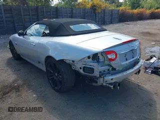 2012 Jaguar XK with VIN SAJWA4EC9CMB45251, listed as a IAAI auction lot 40242636 with 61,538 mi miles. Bid and sale history available at carsss.com. Image 3.