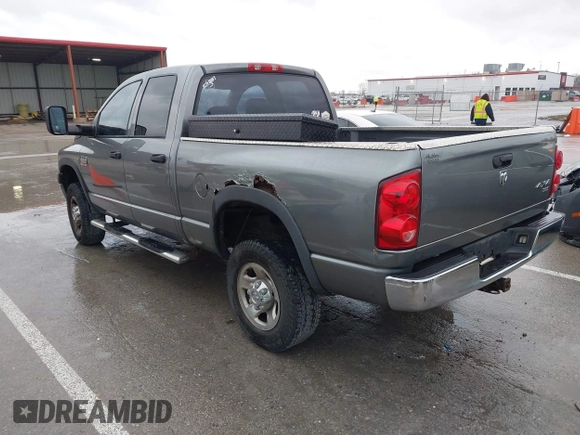 2007 Dodge Ram 2500 SLT with VIN 1D7KS28D77J589595, listed as a IAAI auction lot 41184592 with 166,490 mi miles. Bid and sale history available at carsss.com. Image 3.