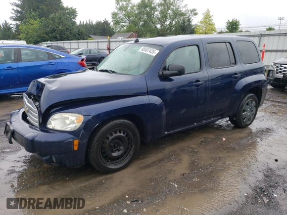 2010 Chevrolet HHR LS with VIN 3GNBAADB1AS589844, listed as a Copart auction lot 58507435 with Not provided miles and Salvage title. Bid and sale history available at DreamBid. Image 1.