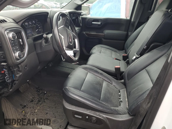 2021 GMC Sierra 1500 Elevation with VIN 3GTU9CED2MG155851, listed as a Copart auction lot 55025135 with 81,990 mi miles and Salvage Title. Bid and sale history available at DreamBid. Image 7.