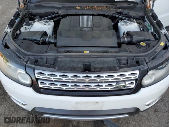 2015 Land Rover Range Rover Sport HSE with VIN SALWR2VF6FA534401, listed as a Copart auction lot 54190775 with 81,329 mi miles and Salvage title. Bid and sale history available at DreamBid. Image 12.