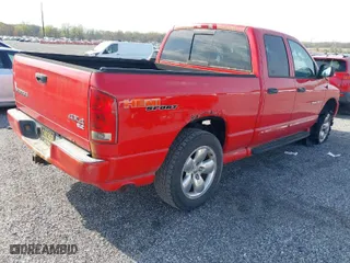 2004 Dodge Ram 1500 SLT with VIN 1D7HU18D64J224657, listed as a IAAI auction lot 42007973 with 257,856 mi miles. Bid and sale history available at carsss.com. Image 4.