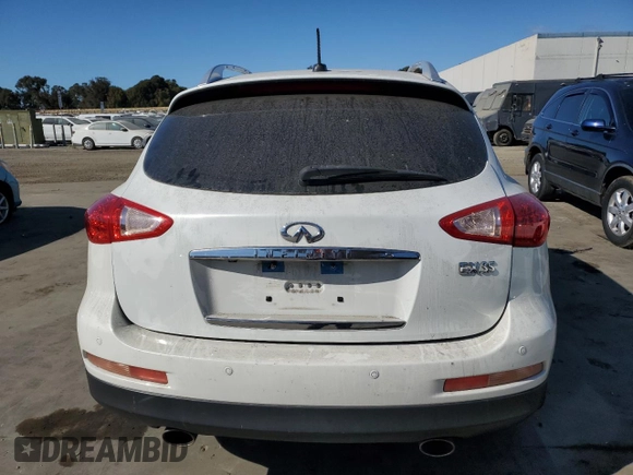 2008 Infiniti EX Journey with VIN JNKAJ09EX8M305671, listed as a Copart auction lot 76926044 with Not Provided miles and Salvage Title. Bid and sale history available at DreamBid. Image 6.