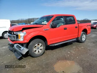 2018 Ford F-150 XL with VIN 1FTEW1E53JFA01866, listed as a Copart auction lot 49578625 with 85,690 mi miles and Salvage Title. Bid and sale history available at carsss.com. Image 1.