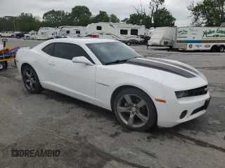 2012 Chevrolet Camaro 2LT with VIN 2G1FC1E33C9160628, listed as a Copart auction lot 56201725 with 194,311 mi miles and Salvage title. Bid and sale history available at DreamBid. Image 4.