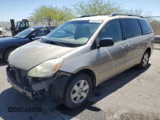 2004 Toyota Sienna CE z VIN 5TDZA23C94S048718, wystawiony jako Copart lot #56065335 z przebiegiem 139 908 mil mil oraz Szkoda całkowita • Salvage title. Historia ofert i sprzedaży dostępna na DreamBid. Obrazek 1.