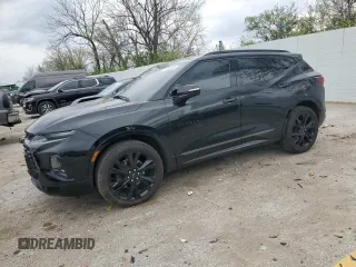 2022 Chevrolet Blazer RS с VIN 3GNKBERS7NS131700, выставлен на аукционе Copart как лот 51583755 с пробегом 39 392 миль миль и Списание • Salvage title. История ставок и продаж доступна на DreamBid. Изображение 1.