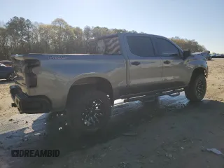 2020 Chevrolet Silverado 1500 Custom Trail Boss with VIN 3GCPYCEF5LG282805, listed as a Copart auction lot 50060805 with 119,379 mi miles and Salvage Title. Bid and sale history available at DreamBid. Image 3.