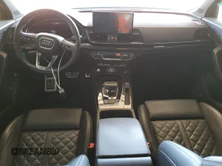 2021 Audi SQ5 Premium Plus with VIN WA1B4AFY7M2027409, listed as a Copart auction lot 46095593 with 13,648 mi miles. Bid and sale history available at carsss.com. Image 8.