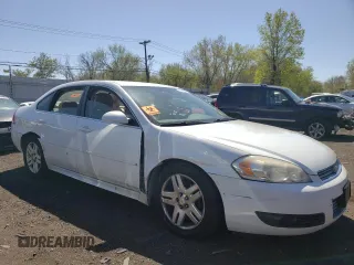 2010 Chevrolet Impala LT with VIN 2G1WB5EN4A1187912, listed as a Copart auction lot 54851045 with 126,234 mi miles and Salvage Title. Bid and sale history available at DreamBid. Image 4.