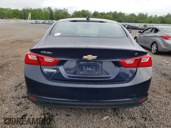 2016 Chevrolet Malibu LT with VIN 1G1ZE5ST1GF305133, listed as a Copart auction lot 56937415 with 101,985 mi miles and Clean Title. Bid and sale history available at DreamBid. Image 6.