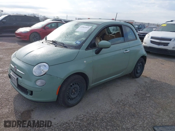 2016 FIAT 500 Pop with VIN 3C3CFFAR9GT184531, listed as a IAAI auction lot 41861835 with 43,171 mi miles and . Bid and sale history available at DreamBid. Image 2.