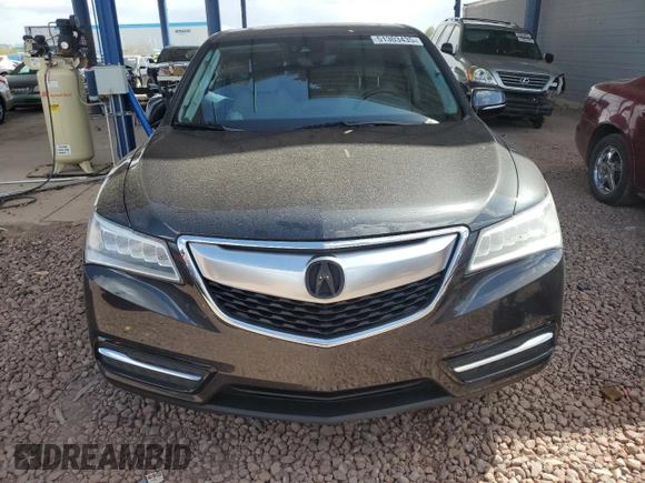 2016 Acura MDX w/Tech with VIN 5FRYD4H44GB012460, listed as a Copart auction lot 51303435 with 91,794 mi miles and Salvage Title. Bid and sale history available at carsss.com. Image 5.