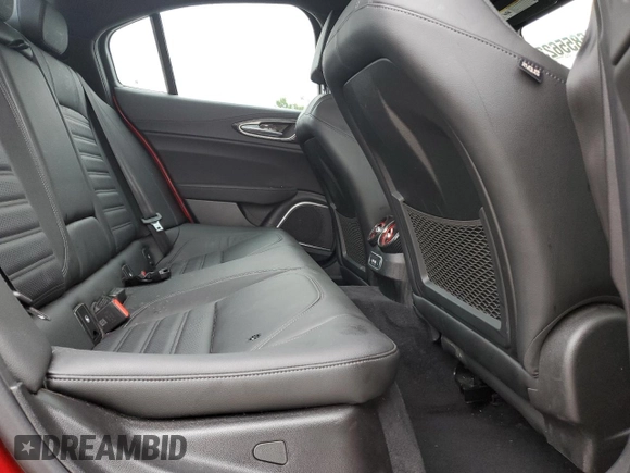 2022 Alfa Romeo Giulia Quadrifoglio with VIN ZARFAMEV2N7660872, listed as a Copart auction lot 56855623 with 14,720 mi miles and . Bid and sale history available at DreamBid. Image 11.
