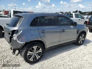 2022 Mitsubishi Outlander Sport ES with VIN JA4APUAU5NU012695, listed as a Copart auction lot 44687925 with 89,624 mi miles and Salvage Title. Bid and sale history available at carsss.com. Image 3.