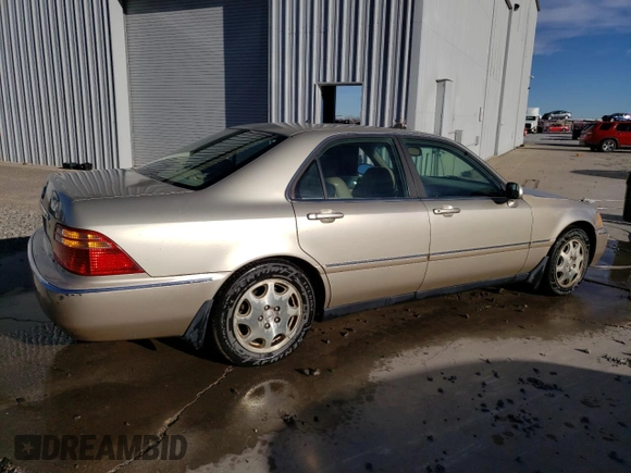 2000 Acura RL with VIN JH4KA9656YC014653, listed as a Copart auction lot 79079074 with 174,392 mi miles and Salvage Title. Bid and sale history available at carsss.com. Image 3.