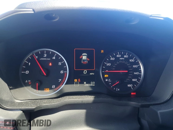 2022 Subaru WRX Limited with VIN JF1VBAL6XN9009643, listed as a Copart auction lot 52540925 with 28,008 mi miles and Salvage Title. Bid and sale history available at carsss.com. Image 9.