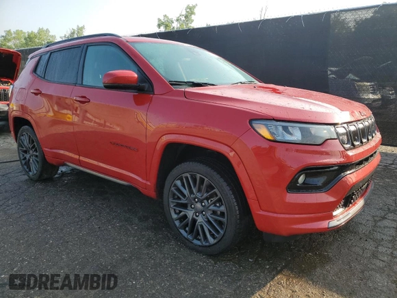2022 Jeep Compass (RED) Edition with VIN 3C4NJDCB6NT194177, listed as a Copart auction lot 64961975 with 68,114 mi miles and Clean title. Bid and sale history available at DreamBid. Image 4.