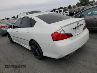 2008 Infiniti M with VIN JNKAY01E98M601353, listed as a Copart auction lot 68765094 with Not Provided miles and Salvage Title. Bid and sale history available at carsss.com. Image 2.