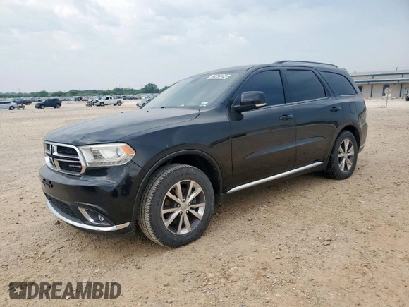 2016 Dodge Durango Limited с VIN 1C4RDHDG0GC360198, выставлен на аукционе Copart как лот 56259145 с пробегом 137 809 миль миль и Списание • Salvage title. История ставок и продаж доступна на DreamBid. Изображение 1.