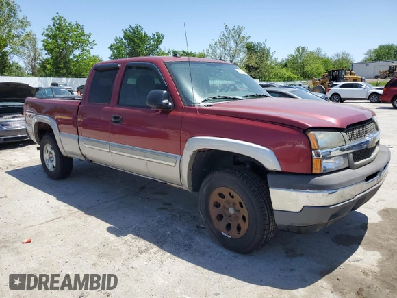 2005 Chevrolet Silverado 1500 Z71 z VIN 1GCEK19Z65Z299049, wystawiony jako Copart lot #56680575 z przebiegiem 366 047 mil mil oraz Czysty tytuł • Clean title. Historia ofert i sprzedaży dostępna na DreamBid. Obrazek 4.