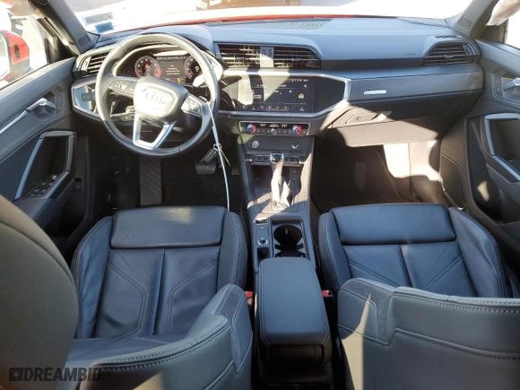 2019 Audi Q3 Technik with VIN WA1FECF34K1072938, listed as a Copart auction lot 44353365 with 17,043 mi miles and Non Repairable. Bid and sale history available at carsss.com. Image 8.