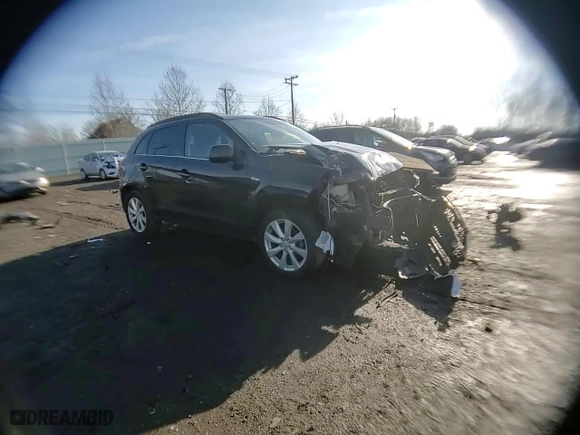 2014 Mitsubishi Outlander Sport SE with VIN 4A4AR4AU9EE010984, listed as a Copart auction lot 85637324 with 144,960 mi miles and Salvage Title. Bid and sale history available at carsss.com. Image 11.