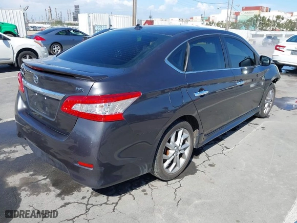 2015 Nissan Sentra S with VIN 3N1AB7AP1FY229002, listed as a IAAI auction lot 41816184 with 1 mi miles. Bid and sale history available at carsss.com. Image 4.