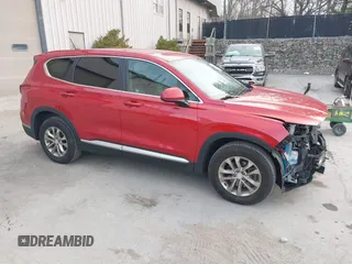 2020 Hyundai Santa Fe SE with VIN 5NMS2CAD3LH169164, listed as a IAAI auction lot 40870563 with 86,717 mi miles. Bid and sale history available at carsss.com. Image 1.