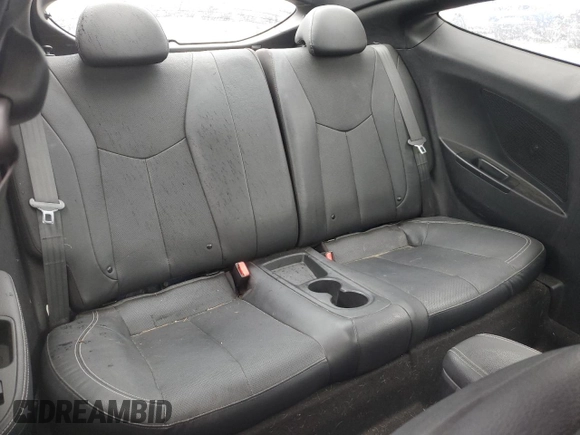 2016 Hyundai Veloster Turbo with VIN KMHTC6AEXGU284947, listed as a Copart auction lot 71740474 with 116,198 mi miles and Salvage Title. Bid and sale history available at carsss.com. Image 10.