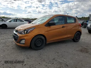 2020 Chevrolet Spark LS with VIN KL8CB6SA0LC473165, listed as a Copart auction lot 52968075 with 147,101 mi miles and Clean Title. Bid and sale history available at carsss.com. Image 1.