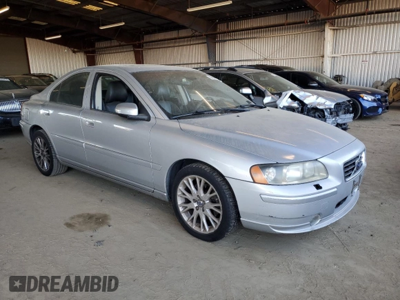 2007 Volvo S60 2.4L Turbo with VIN YV1RS547972602135, listed as a Copart auction lot 88985655 with 0 mi miles and Clean Title. Bid and sale history available at carsss.com. Image 4.