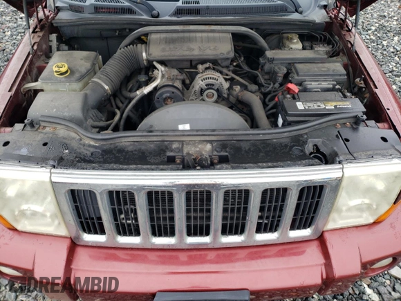 2007 Jeep Commander Sport with VIN 1J8HG48K77C695767, listed as a Copart auction lot 55151085 with 189,983 mi miles and Clean title. Bid and sale history available at DreamBid. Image 12.