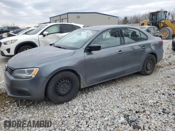 2014 Volkswagen Jetta Sedan S with VIN 3VW2K7AJ6EM323103, listed as a Copart auction lot 50752035 with 132,650 mi miles and Clean Title. Bid and sale history available at carsss.com. Image 1.