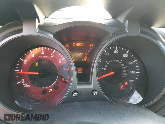 2014 Nissan Juke S with VIN JN8AF5MVXET365088, listed as a Copart auction lot 47157485 with Not Provided miles and Salvage Title. Bid and sale history available at carsss.com. Image 9.