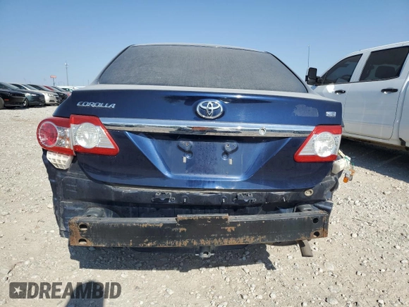 2013 Toyota Corolla L with VIN 2T1BU4EE6DC054780, listed as a Copart auction lot 53301045 with 135,754 mi miles and Salvage Title. Bid and sale history available at DreamBid. Image 6.