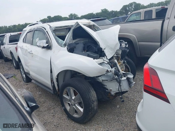 2013 Chevrolet Equinox LTZ with VIN 1GNFLGEK2DZ109881, listed as a IAAI auction lot 39456983 with 1 mi miles. Bid and sale history available at carsss.com. Image 1.