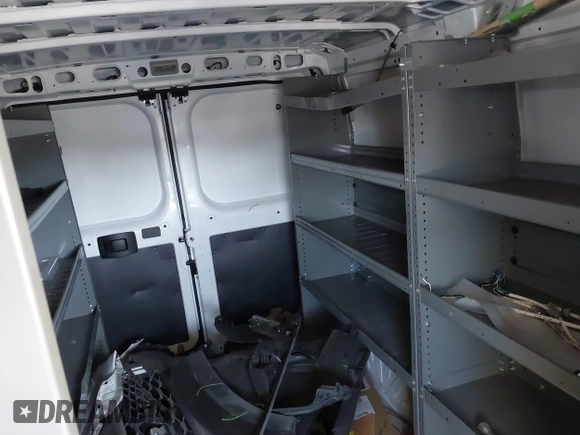 2022 Ram ProMaster Cargo with VIN 3C6LRVNG4NE132710, listed as a IAAI auction lot 41797653 with 61,848 mi miles and . Bid and sale history available at DreamBid. Image 8.