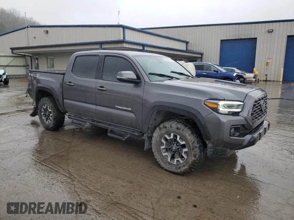 2021 Toyota Tacoma 4WD SR with VIN 5TFCZ5AN2MX256714, listed as a Copart auction lot 53074435 with 177,031 mi miles and Salvage Title. Bid and sale history available at carsss.com. Image 4.