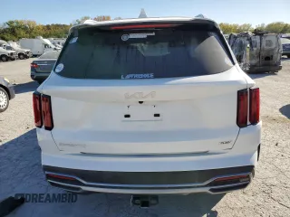 2023 Kia Sorento SX Prestige with VIN KNDRMDLH9P5205172, listed as a Copart auction lot 76367494 with 17,821 mi miles and Salvage title. Bid and sale history available at DreamBid. Image 6.