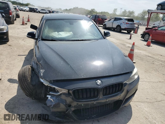 2015 BMW 3 Series 335i xDrive with VIN WBA3B9C53FP705276, listed as a Copart auction lot 68695234 with Not provided miles and Salvage title. Bid and sale history available at DreamBid. Image 5.