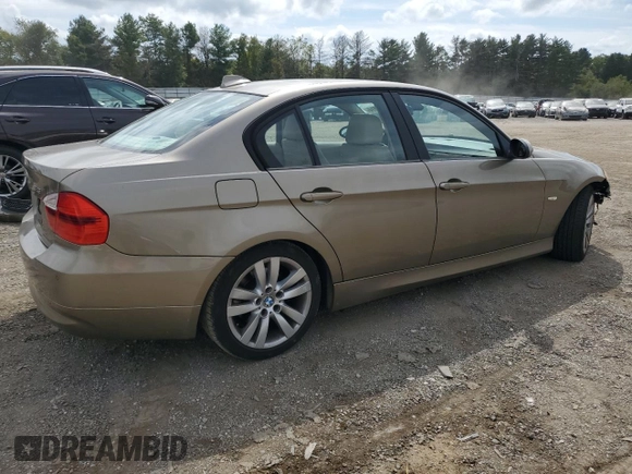2006 BMW 3 Series 325i with VIN WBAVB17596NK38378, listed as a Copart auction lot 71792814 with 112,745 mi miles and Salvage Title. Bid and sale history available at carsss.com. Image 3.