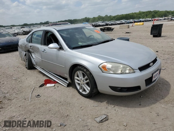 2014 Chevrolet Impala LTZ with VIN 2G1WC5E35E1115800, listed as a Copart auction lot 56685685 with 190,457 mi miles and Salvage title. Bid and sale history available at DreamBid. Image 4.