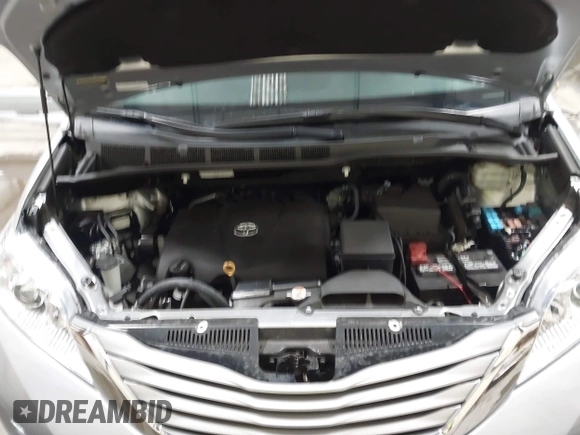 2017 Toyota Sienna LE with VIN 5TDJZ3DC9HS185755, listed as a IAAI auction lot 41838859 with 42,992 mi miles. Bid and sale history available at carsss.com. Image 10.